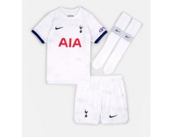 Tottenham Hotspur babykläder Hemmatröja barn 2023-24 Korta ärmar (+ Korta byxor)
